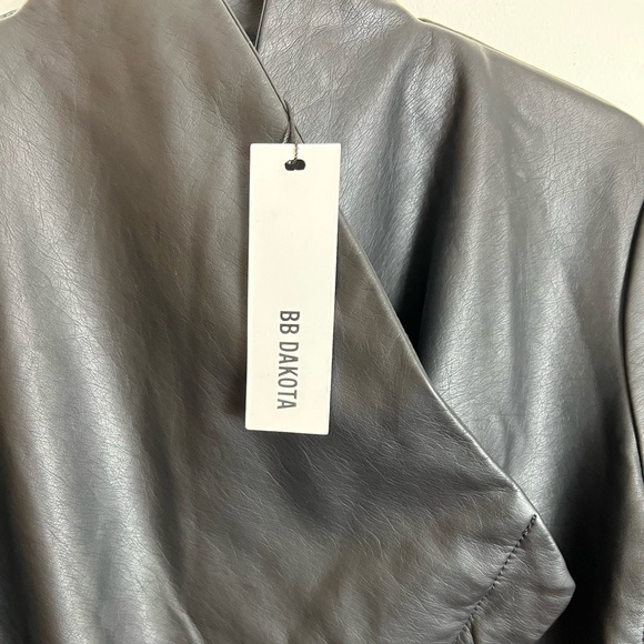 DAKOTA Gabrielle Faux Leather Moto Jacket - Picture 7 of 16